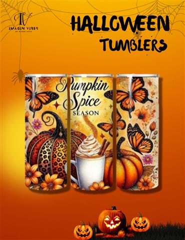 $43 : Halloween Tumblers image 1