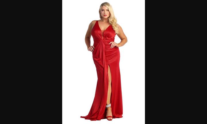 $150 : Plus size prom dresses image 1