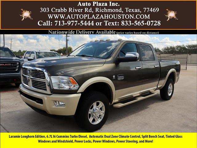 $24995 : 2012 Ram 2500 Laramie Longhor image 1