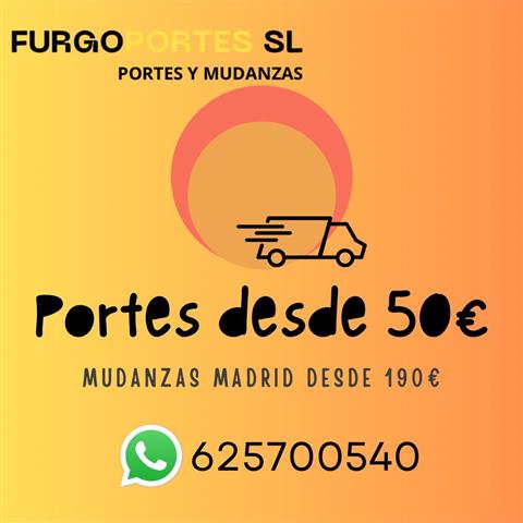 Portes Baratos Madrid **50€** image 1