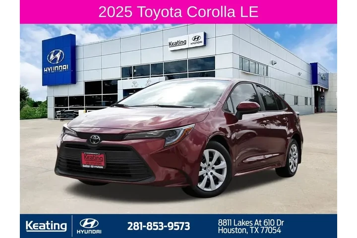 $21979 : Toyota Corolla 2025 LE 4dr S image 1