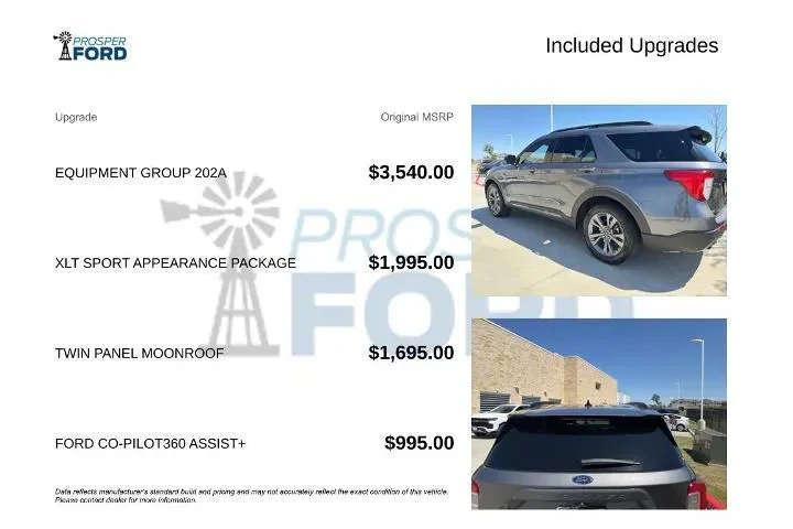 $27995 : Ford Explorer 2023 XLT 4dr S image 3