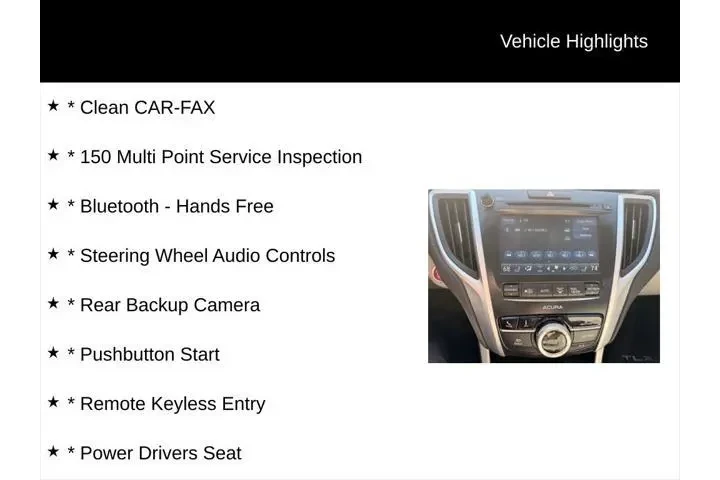 $17900 : Acura TLX 2019 4dr Sedan image 2