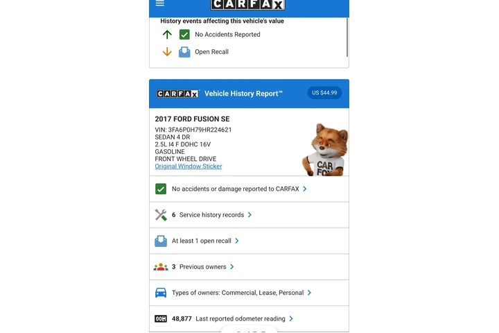 $4800 : FORD FUSION 2017 image 9