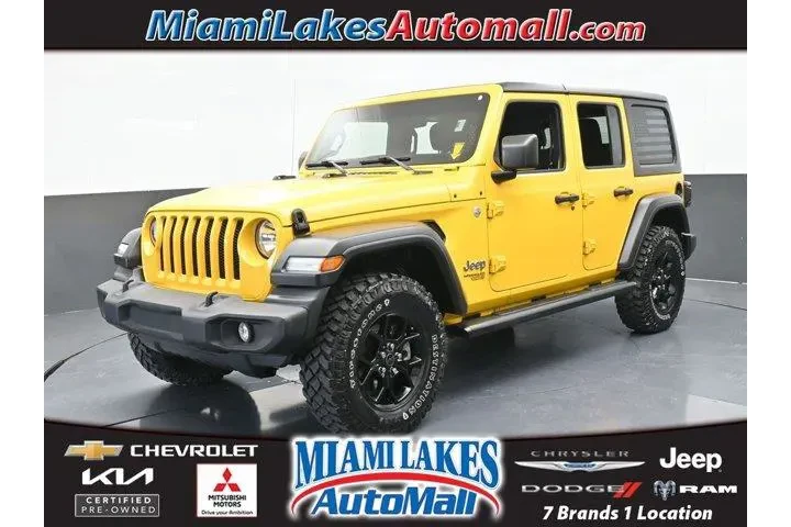 $18991 : Jeep Wrangler Unlimited 2020 image 1