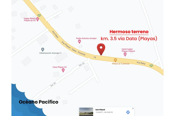 $170000 : Terreno en Vía Data de Playas image 4