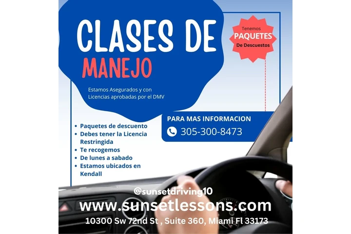 Sunset Escuela de manejo image 3