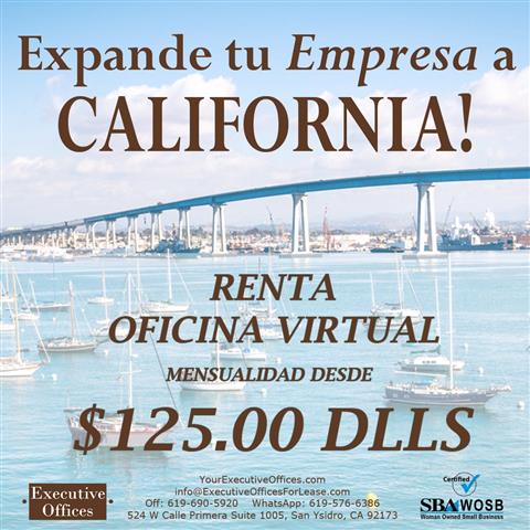 $125 : Oficina Virtual en California image 4