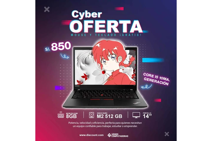 Laptop Core i5 10ma.Generacion image 1