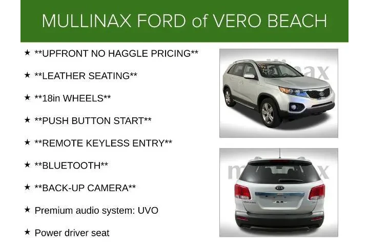 $13250 : Kia Sorento 2013 EX 4dr SUV image 5