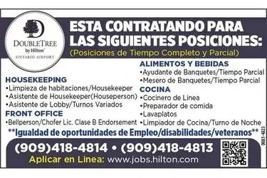 VARIOS TRABAJOS DISPONIBLES!📍 en San Bernardino