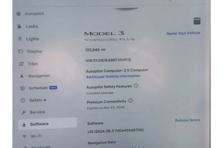 2019 TESLA MODEL 3 STANDARD R image 1