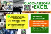 CLASES de EXCEL a DOMICILIO en Mexico DF