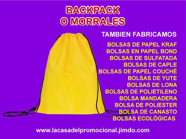 $1 : BOLSAS PROMOCIONALES IMPRESAS image 8