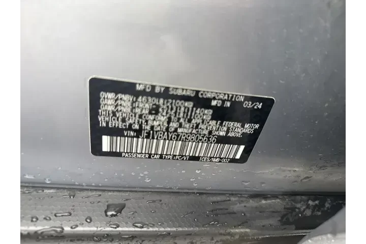 $36300 : Subaru WRX 2024 AWD TR 4dr S image 4