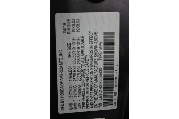 $22485 : Acura RDX 2019 4dr SUV image 4