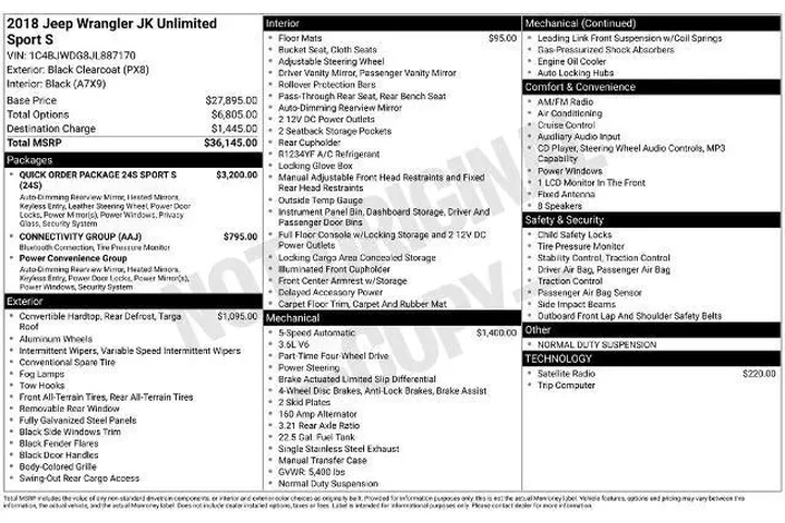 $22763 : Jeep Wrangler JK Unlimited 2 image 3