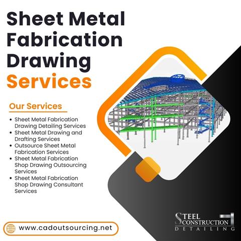 Sheet Metal Fabrication Drawin image 1