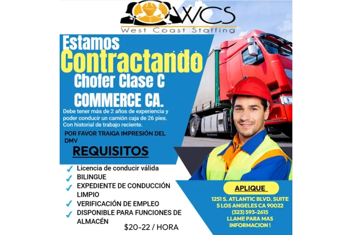 CHOFER EN COMMERCE image 1