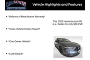 $28158 : Honda Accord 2025 SE 4dr Sed thumbnail