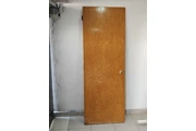 Puerta de madera de encino en Ecatepec de Morelos