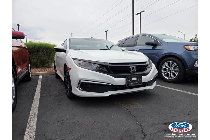 $20995 : Honda Civic 2021 LX 4dr Seda image 1