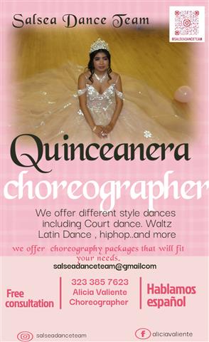 Dance choreographer image 1