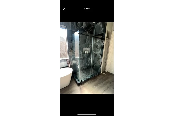 $1 : Shower Glass Door image 3