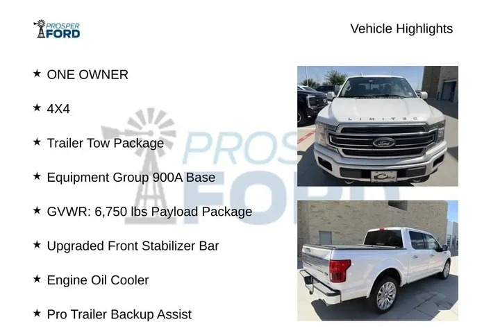 $36549 : Ford F-150 2019 4x4 Limited image 5