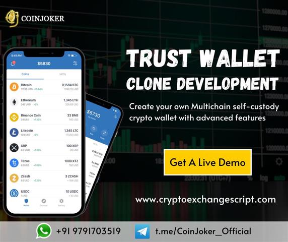 Trust Wallet clone Development image 1