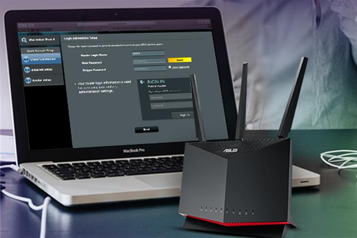 Asus router login page image 1