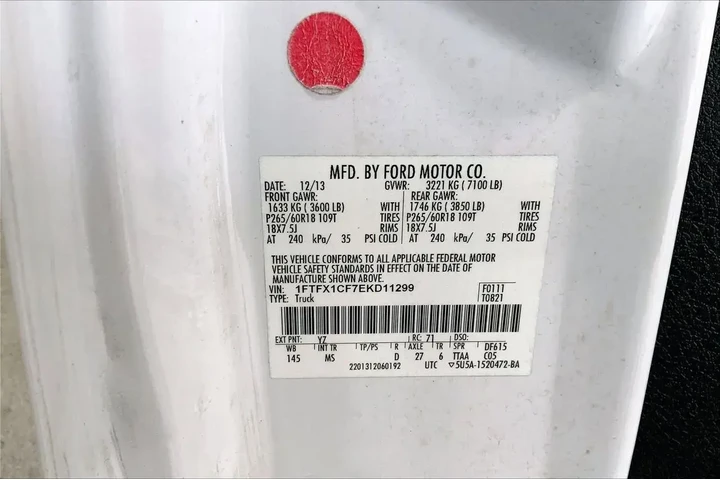 $18891 : Ford F-150 2014 4x2 XLT 4dr image 8