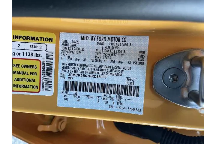 $24988 : Ford Bronco Sport 2023 AWD B image 5