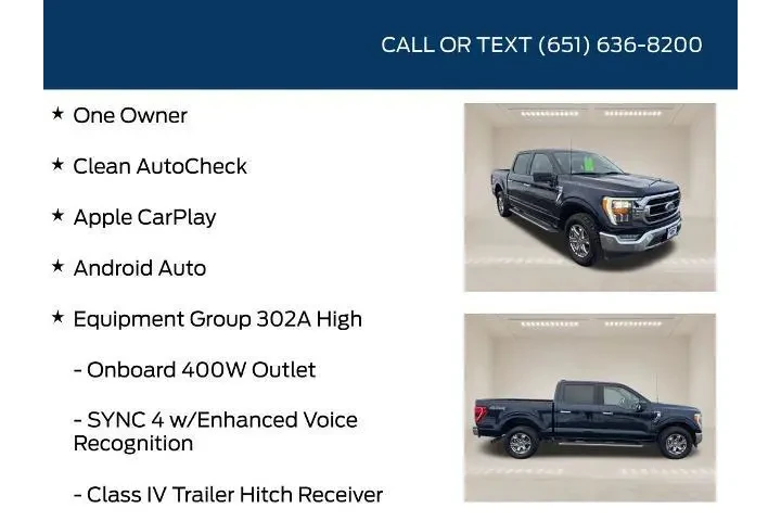 $38798 : Ford F-150 2022 4x4 XLT 4dr image 5