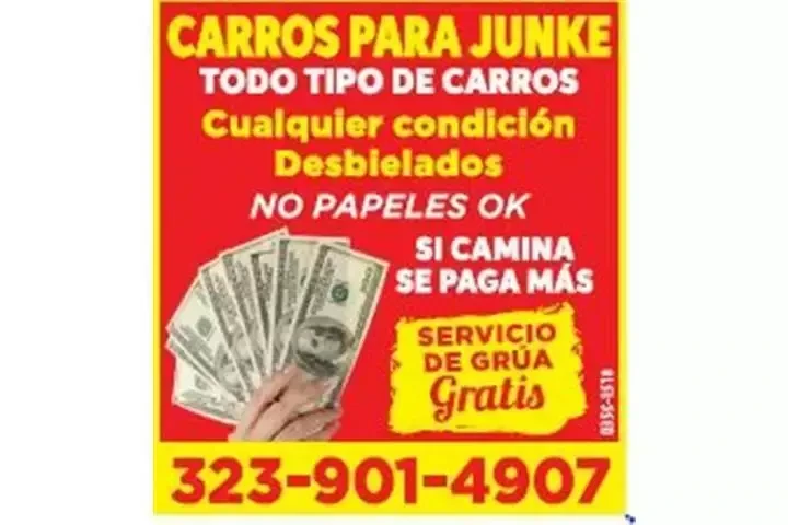 $$$ CARROS PARA JUNKE $$$ image 1