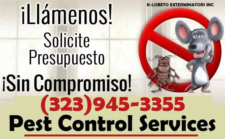 PEST CONTROL SERVICES 24/7.- image 1