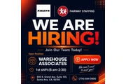 Hiring for Tilly's Warehouse en Orange County