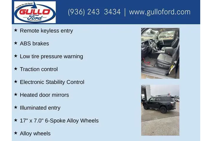 $25991 : Toyota 4Runner 2016 4x4 SR5 image 7