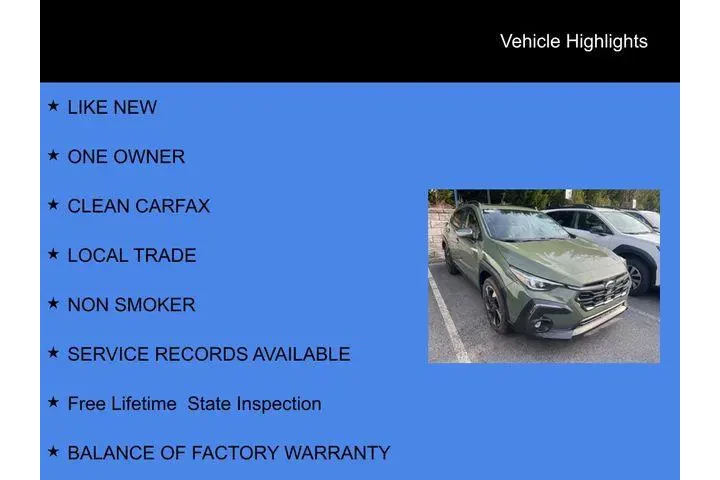 $32500 : Subaru Crosstrek 2025 AWD Li image 9