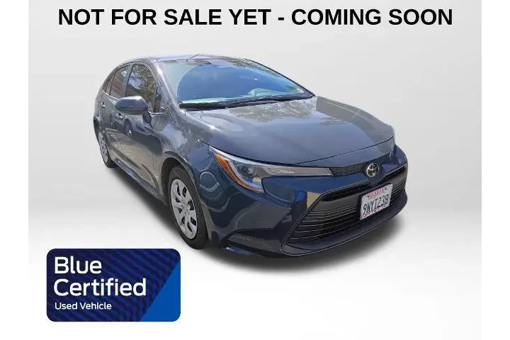 $20228 : Toyota Corolla 2024 LE 4dr S image 1
