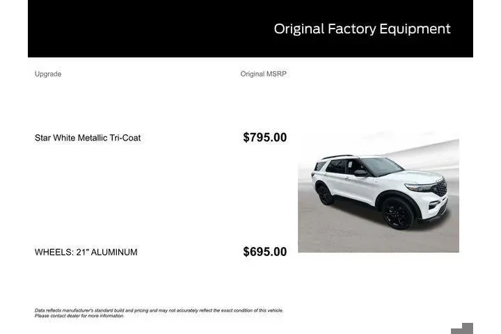 $35970 : Ford Explorer 2023 AWD ST-Li image 10