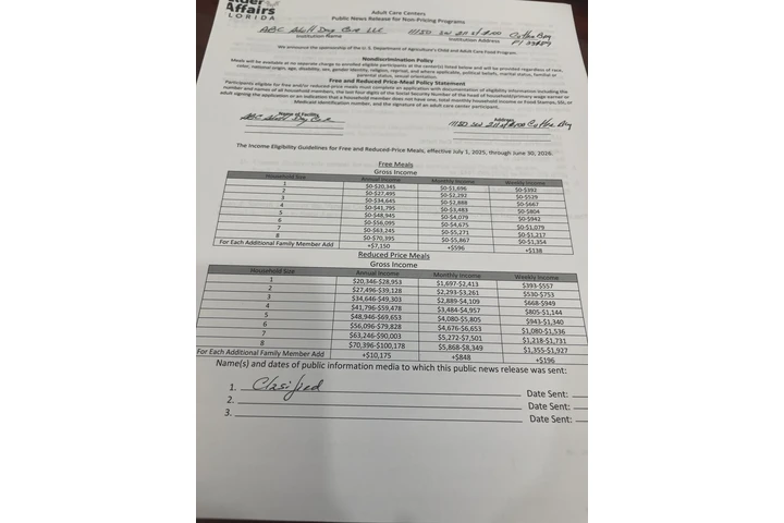 Adult Food Program image 1