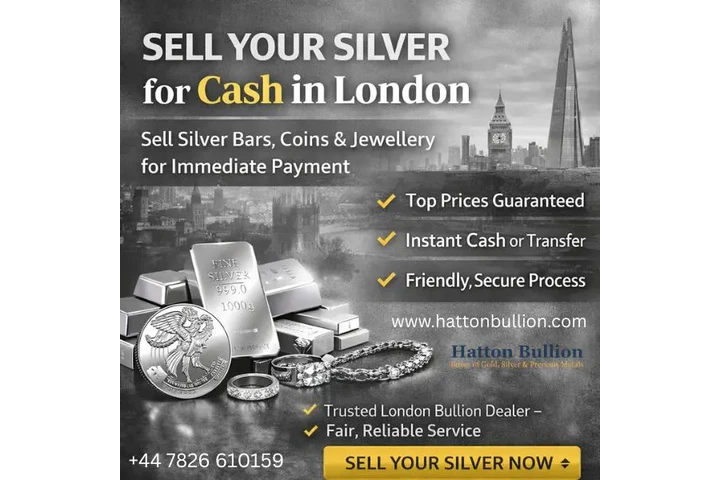 Sell Silver in London Top Rate image 1