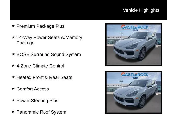 $37798 : Porsche Cayenne 2020 AWD 4dr image 7