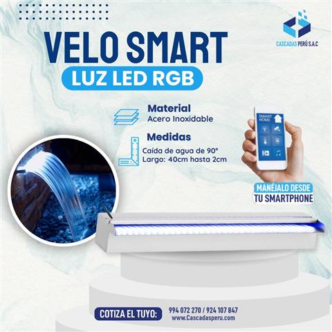 $1 : Velos de agua con luz RGB image 2