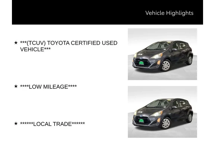 $12888 : Silver Certified2016 Prius c image 9