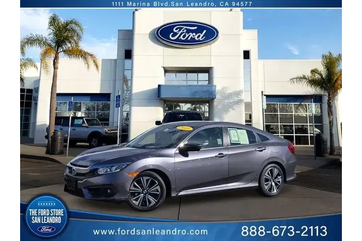 $20543 : Honda Civic 2018 EX-L 4dr Se image 1