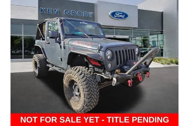 $16100 : Jeep Wrangler 2016 4x4 Sport image 1