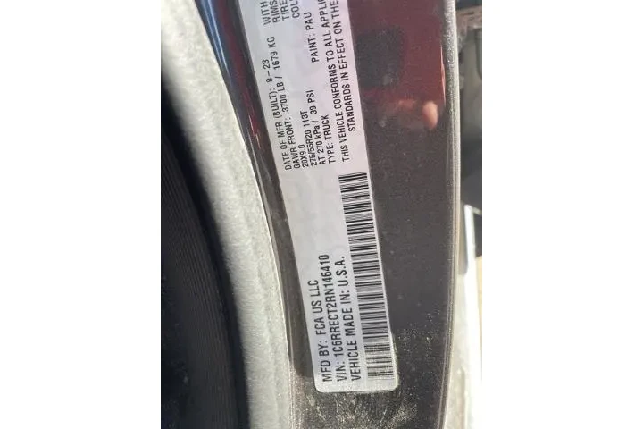 $28700 : Ram 1500 2024 4x2 Tradesman image 8