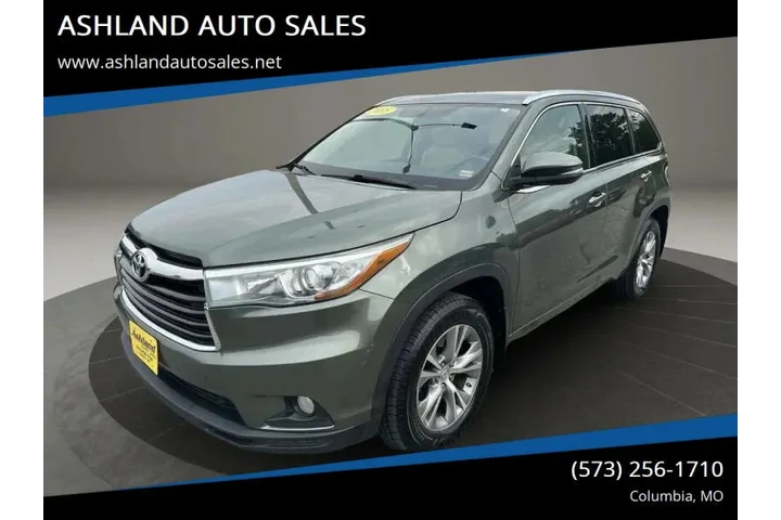 $17500 : 2015 Highlander XLE image 1